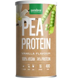 Purasana Purasana Vegan protein pea 74% vanille