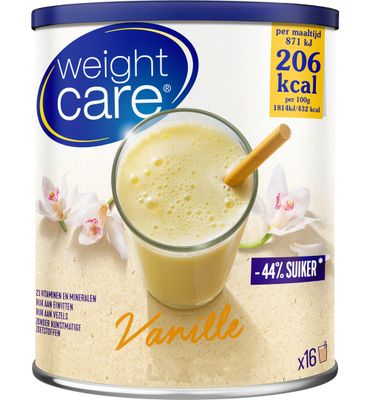 Weight Care Afslankshake vanille (436g) 436g