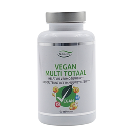 Nutrivian Nutrivian Vegan Multi Totaal (60 tabs) (60 tabs)