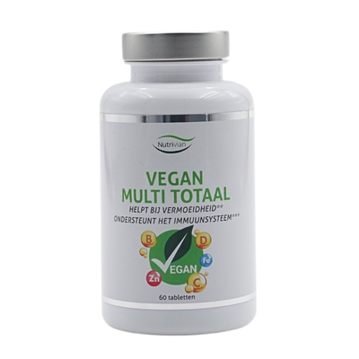 Nutrivian Vegan Multi Totaal (60 tabs) 60 tabs