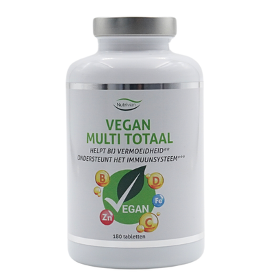 Nutrivian Vegan Mult Totaal (180tabs) (180 tabs) 180 tabs