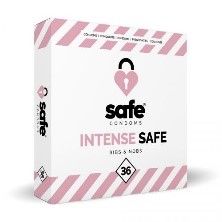 Safe Safe Condoom Ribbels & Noppen (36 st)