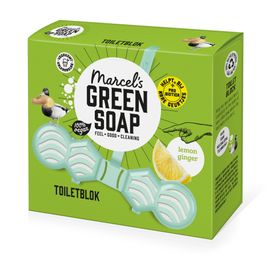 Marcel's Green Soap Marcel's Green Soap Toiletblok Citroen & Gember (35gr)
