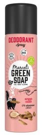 Koopjes Drogisterij Marcel's Green Soap Deospray Argan Oudh (150ml) aanbieding