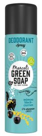 Koopjes Drogisterij Marcel's Green Soap Deospray Mimosa Blackcurrant (150ml) aanbieding