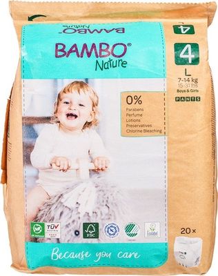 Bambo Nature Luierbroekjes 5 Junior (7-12kg) (20st) 20st