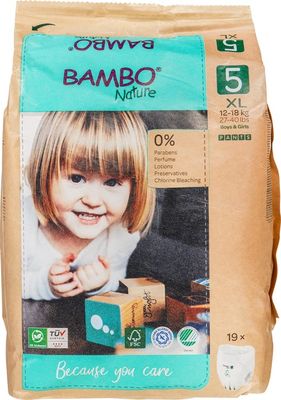 Bambo Nature Luierbroekjes 5 Junior (11-17kg) (19st) 19st