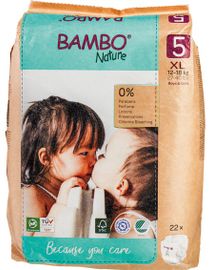 Bambo Nature Bambo Nature Luiers 5 (12-18kg) (22st)