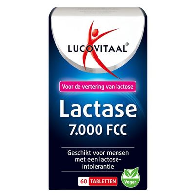 Lucovitaal Lactase 7.000 FCC (60ta) 60ta