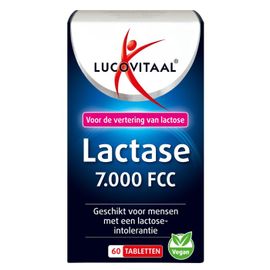 Lucovitaal Lucovitaal Lactase 7.000 FCC (60ta)