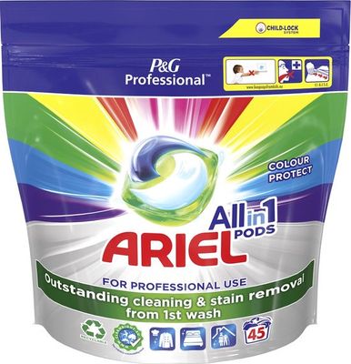 Ariel All in1 Pods Professioneel Colour (45po) 45po