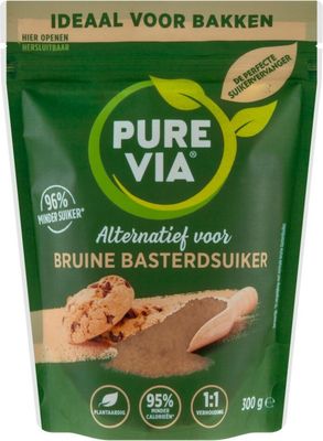 Pure Via Alternatief voor Bruine Bastersuiker (300gr) 300gr