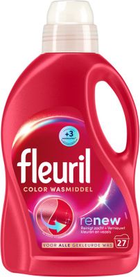 Fleuril Wasmiddel Renew Color (1,35li) 1,35li