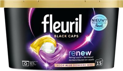 Fleuril Renew Black Caps (15st) 15st