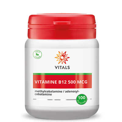 Vitals Vitamine B12 500 mcg (methyl-/adenosylcobalamine) (100 zt) 100 zt