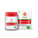 Vitals Vitamine B12 500 mcg (methyl-/adenosylcobalamine) (100 zt) 100 zt thumb