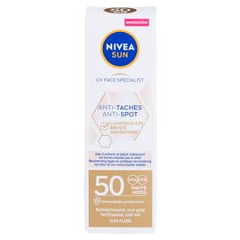 Nivea Nivea Sun Face Zonnefluide Anti-Spot Spf 50+ (40ML)