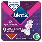Libresse Goodnight Ultra Wings XL (9st) 9st thumb
