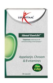 Lucovitaal Lucovitaal Appelazijn Chroom & B Vitamines (48ca)