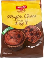 Schär Glutenvrije choco muffins (5x45gr) 5x45gr
