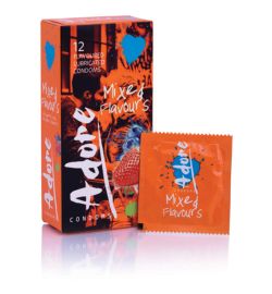 Pasante Pasante Adore Flavours Condooms - 12 Stuks (12stuks)