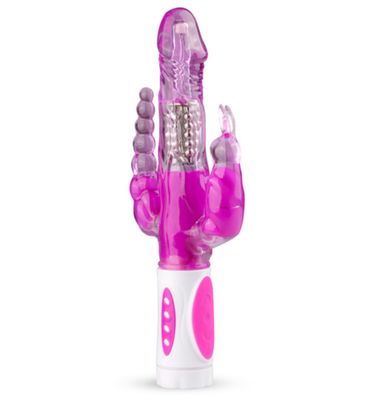 Easytoys Vibe Collection Raving Rabbit Vibrator - Paars (1ST) 1ST
