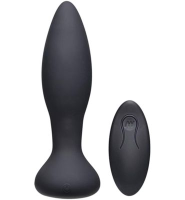 A-Play Vibe Experienced Vibrerende Buttplug - Zwart (1ST) 1ST