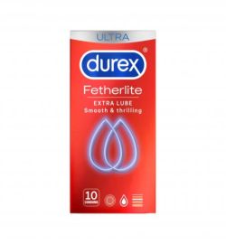 Durex Durex Thin feel extra lube (10st)