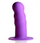 Squeeze-It Squeeze-It Wavy Dildo - Paars (1ST) 1ST thumb