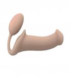 Strap-On-Me Strap On Me - Strapless Voorbind Dildo - Maat M - Beige (1ST) 1ST thumb