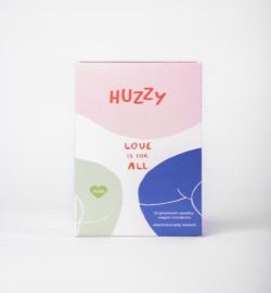 Huzzy Huzzy Huzzy 12 Pack Vegan Condooms (12stuks)
