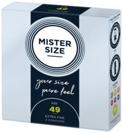 Mister Size Mister Size MISTER.SIZE 49 mm Condooms 3 stuks (3stuks)