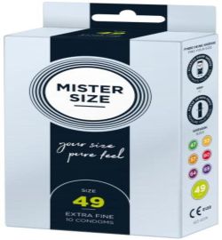 Mister Size Mister Size MISTER.SIZE 49 mm Condooms 10 stuks (10stuks)