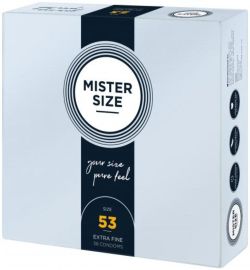 Mister Size Mister Size MISTER.SIZE 53 mm Condooms 36 stuks (36stuks)