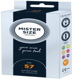 Mister Size Mister Size MISTER.SIZE 57 mm Condooms 10 stuks (10stuks)