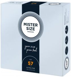 Mister Size Mister Size MISTER.SIZE 57 mm Condooms 36 stuks (36stuks)