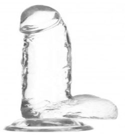 Addiction Addiction Crystal Addiction - Transparante Dildo - 19 cm (1ST)