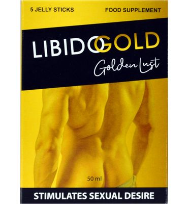 Morningstar Libido Gold Golden Lust - Lustopwekker Voor Man En Vrouw - 5 (5stuks) 5stuks