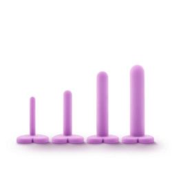 Wellness Wellness Wellness - Siliconen Vagina Dilator Set - Paars (1ST)