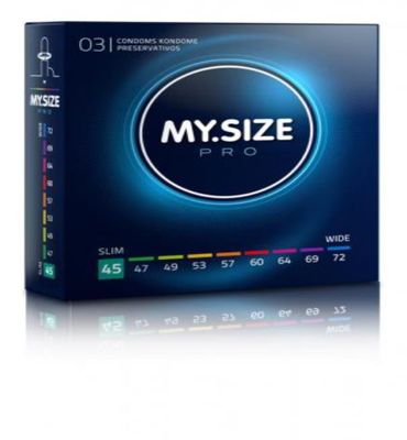 My.Size MY.SIZE Pro 45 mm Condooms - 3 stuks (3stuks) 3stuks
