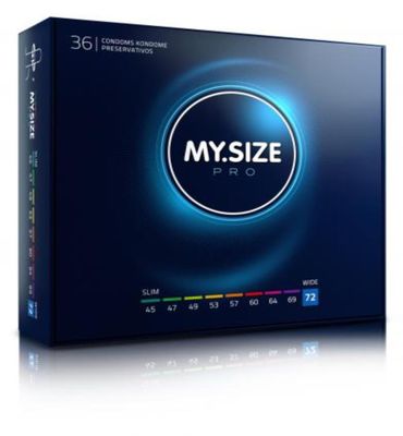 My.Size MY.SIZE Pro 72 mm Condooms - 36 stuks (36stuks) 36stuks