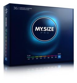 My.Size My.Size MY.SIZE Pro 72 mm Condooms - 36 stuks (36stuks)