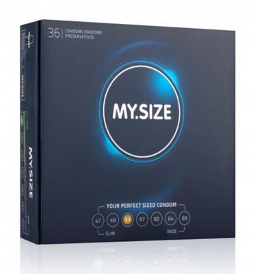 My.Size MY.SIZE Pro 53 mm Condooms - 36 stuks (36stuks) 36stuks