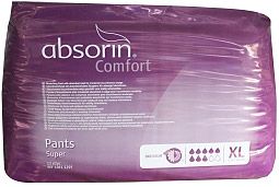 Absorin Absorin Comfort Pants Super Xl Tot 165 Cm