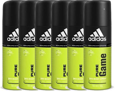Adidas Deospray Men Pure Game Voordeelverpakking 6x150ml
