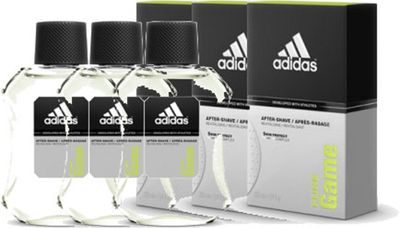 Adidas Pure Game Aftershave Voordeelverpakking 3x100ml