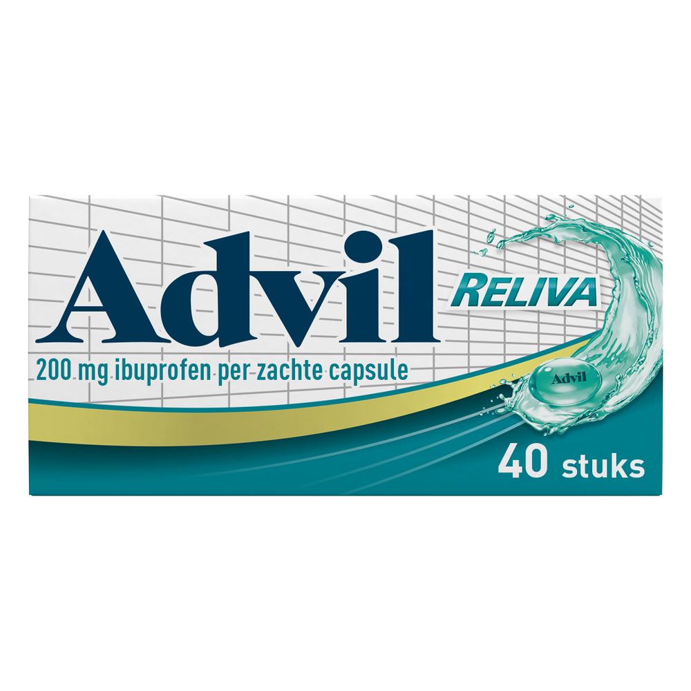 Advil Reliva Liquid Caps 200 mg Advil Reliva Liquid Caps 200 mg