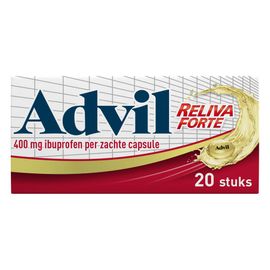 Advil Advil Reliva Forte Liquid Caps 400 mg