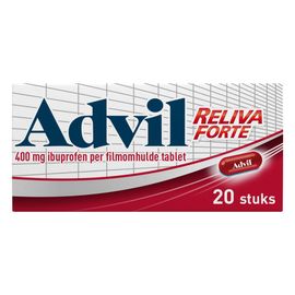 Advil Advil Reliva Forte Oval Tabs 400 mg