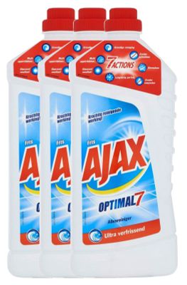 Ajax Allesreiniger Fris Optimal7 Voordeelverpakking 3x1250ml
